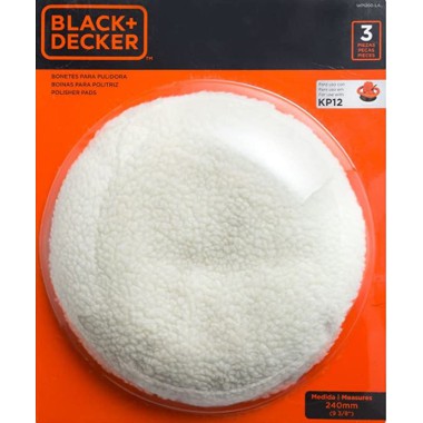 Boina lã para politriz KP12 - BLACK DECKER