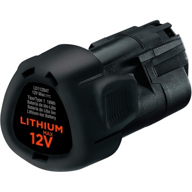Bateria de Lítio Íon 12 Volts 1,5A MAX P LD112 Bivolt - BLACKDECKER-LD112BAT-BR