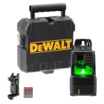 Laser auto nivelador de linha automático verde - DEWALT DW088CG-LA