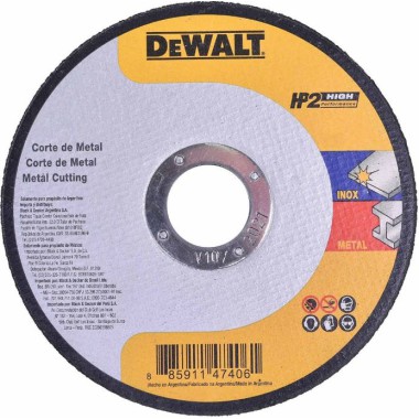 Disco de corte inox HP2 industrial 4.1/2 - DEWALT DW84401