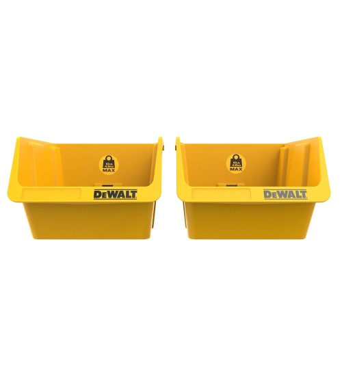 CAIXAS PLÁSTICAS PARA ARMAZENAMENTO COM 2 UNIDADES DWST82813 DEWALT
