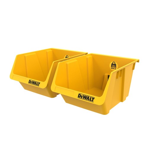 CAIXAS PLÁSTICAS PARA ARMAZENAMENTO COM 2 UNIDADES DWST82813 DEWALT
