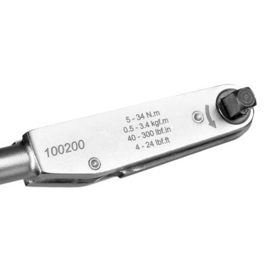 Torquímetro de Estalo de 0,50 a 3,40 Kgf.m com Encaixe de 3/8 Pol. - RAVEN-100200
