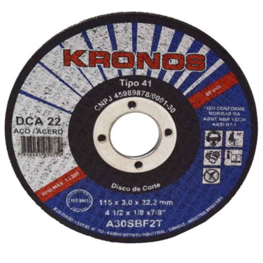 Disco de corte de ferro 2'' - KRONOS