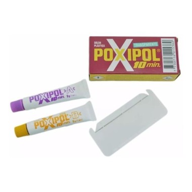 Cola epoxi transparente - POXIPOL