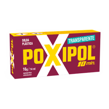 Cola epoxi transparente - POXIPOL