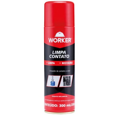 Limpa contato spray 300ml/200g - WORKER 47643