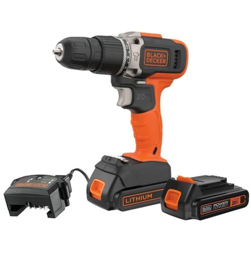 PARAFUSADEIRA  20V C/ IMPACTO BIVOLT BCD704C1-BR BLACK DECKER