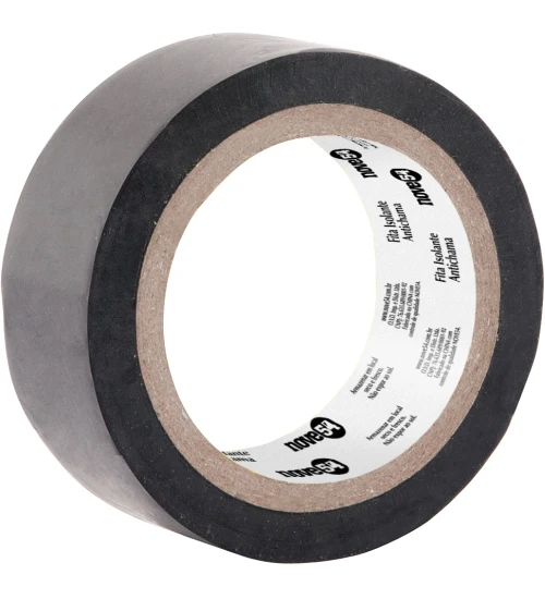 FITA ISOLANTE ANTICHAMA 19 MM X 5 M PRETA NOVE54