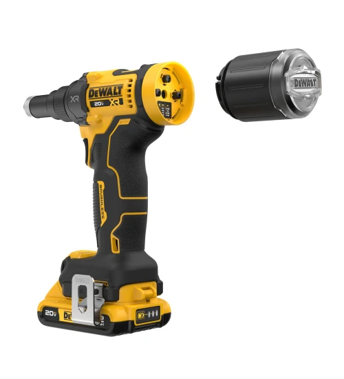 REBITADEIRA A BATERIA 20V MAX XR COM PONTEIRAS DE ATÉ 4.8MM E SEM ESCOVAS DEWALT DCF403B