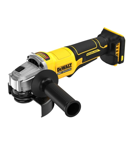 ESMERILHADEIRA 4.1/2” (115MM) 20V MAX LI-ION BRUSHLESS, SEM BATERIA E SEM CARREGADOR - DEWALT DCG408B