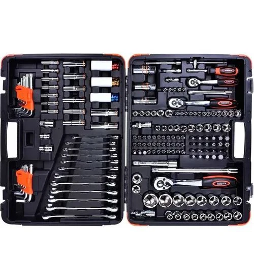 Jogo de Ferramentas Oficina Master com Chaves Combinadas com Catraca - 178 Peças - ROBUST BY GEDORE SOLID 5000R