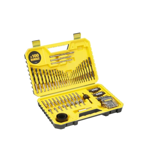 Jogo De Acessorio P/ Furar/parafusar 100pç Dewalt Dt71563-qz